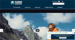 Desktop Screenshot of fjordnorway.com